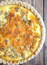 Sausage And Cream Cheese Quiche So Quick And Easy Added Bell Peppers And Green Onions Yum Quiche Recipes Quiche Recipe Cream Cheese Quiche Recipes Easy