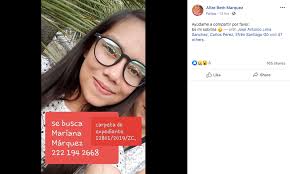 Mariana Márquez desaparece ¡Ayuda a encontrarla!