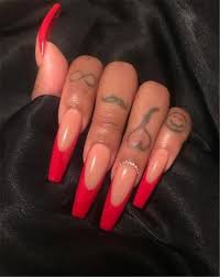 Choose from a wide range of acrylic long nails and buy quality items at attractive prices. 45 Hottest Red Long Acrylic Coffin Nails Designs You Need To Know Cute Hostess For Modern Women