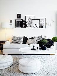 Black And White Interior Design For Small House Black And White Small Living Room Interior Design Ideas Choosing The Right Tv For Your Living R In 2020 Black Living Room White Living Room Black And White Living Room