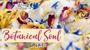Natural dried flowers for soap making. Botanical Soul Soap With Dried Flowers And Natural Additives Royalty Soaps Youtube