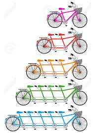 Noun the team has a tandem of talented guards. Tandem Bicycle Set Vector Design Elements Royalty Free Cliparts Vectors And Stock Illustration Image 17780399