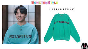 Inspired by a sense of freedom and youthfulness. Bangtan Style V Twitter Break The Silence Persona The Movie Poster Jungkook Was Wearing Instantfunk 19fw Pigeudaing Sweat Shirt 55 95 Link Https T Co Go2ouae6gc Jungkook Bts Twt Https T Co Phf5i15c8n Twitter