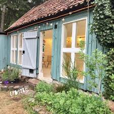 Unser Haus Das Gartenhaus Ist Fertig Lybstes In 2020 Holzhutte Garten Gartengestaltung Gartenhaus