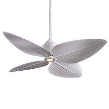 Minka Aire Gauguin Indoor Outdoor Ceiling Fan With Light F581 Whf Size 52 Body Finish Flat White Blade Color Flat White Style Tropical In 2020 Outdoor Ceiling Fans