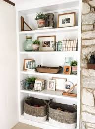 17 Trendy Ideas For Living Room Storage Baskets Shelves Shelf Decor Living Room Living Room Shelves Cheap Home Decor