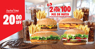 © 2021 burger king | designed & developed by psdigital. Burger King South Africa Sur Twitter Pay Day Weekend Never Looked So Good Save R20 When Feasting On The 2 For R100 Deal This Weekend Mix Or Match Your Fav Promo
