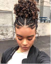 This style looks great on women with side bangs. NsyÑ•tsiqyyeyeivyai Natural Hair Styles Curly Hair Styles Naturally Transitioning Hairstyles