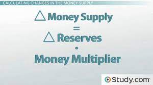 Finally, to calculate the maximum change in the money supply, use the formula change in money supply = change in reserves * money multiplier. How The Reserve Ratio Affects The Money Supply Video Lesson Transcript Study Com