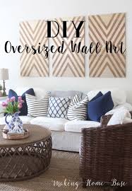 Diy Oversized Wall Art Home Decor Home Diy Decor