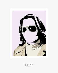 Johnny Depp In The Film Blow Actor Poster A4 A3 And A2 Etsy Iconic Artwork Johnny Depp Poster Size