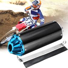 28mm Bike Parts Exhaust Muffler With Clamp For Ttr Crf50 Ssr Thumpstar 90cc 110cc 125cc Dirt Pit Bike Walmart Com Walmart Com