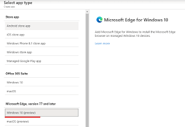For windows 8 / 8.1. Managing The New Microsoft Edge Browser With Intune Nicolonsky Tech
