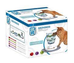 The Catit Design Senses Food Maze Is The Smart Way To Feed Your Cat The Cat Moves The Food Or Treats Through The Maze By Pawing At I Cat Toys Buy