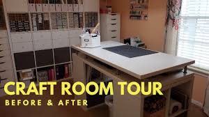 Growing up, jennifer was a math kid. Craft Room Makeover Tour Before After Youtube