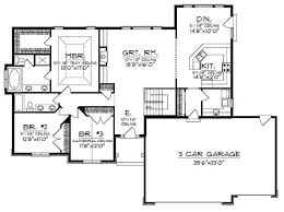 The secondary bedrooms and a recreation room will be built into the basement floor program even though the master suite and living spaces are upstairs. Open Concept 3 Bedroom House Plans With Basement