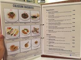 Consulta 214 fotos y videos de coliseum cafe tomados por miembros de tripadvisor. Menu Picture Of Coliseum Cafe Kuala Lumpur Tripadvisor