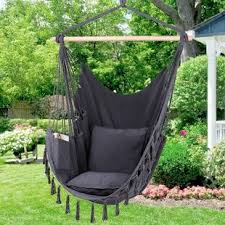 Hammock chair and swing offer comfortable seating outdoors for peace and relaxation. Hammock Chair For 2 Wayfair