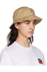 Carhartt Work In Progress Beige Tyler Bucket Hat