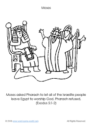 Whoever finds the baby gets to hide him. Free Bible Story Coloring Pages