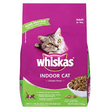 Whiskas Indoor Cat Chicken Flavor Dry Cat Food 3 Pounds Check Out This Great Image Cat Food Dry Cat Food Cat Food Reviews Salmon And Shrimp