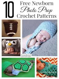 10 Free Newborn Photo Prop Crochet Patterns