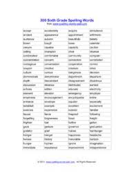 First grade spelling words worksheets. 300 Seventh Grade Spelling Words 300 Seventh Grade Spelling Words Pdf Pdf4pro