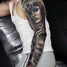 Top 103 Mind Blowing Badass Tattoo Ideas 2021 Inspiration Guide Full Sleeve Tattoos Tattoo Sleeve Men Sleeve Tattoos For Women