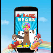 New cartoon cute bare bear panda glitter bling case cover for iphone 7 6 6s plus. We Bare Bears Coloring Book For Android Apk Download