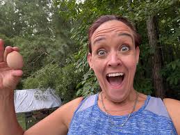 First egg from backyard chickens