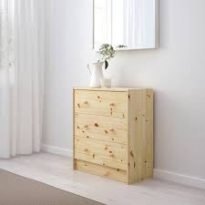 The wardrobe was given adjustable shelves so that you can maximise your storage. Rast Chest Of 3 Drawers Pine 62x70 Cm Ikea