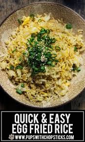Egg Fried Rice Recipe Fried Rice Recipe Easy Fried Rice Easy Rice Recipes