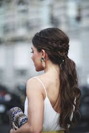 Side fishtail braids with bun 63 Braided Wedding Hairstyle Ideas Weddingomania