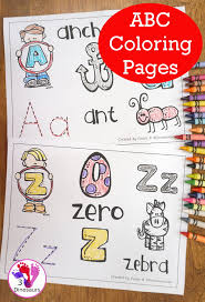 These will keep the kids busy for a while and get them practicing their leters of the alphabet! Free Easy To Use Abc Coloring Pages 3 Dinosaurs