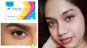 AQUALENS || FIRST TIME TRY || COLOUR(Mystery Hazel) 😍