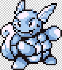 Find or edit the sprite you would like to replace red with and paste it into paint. Pokemon Crystal Wartortle Pixel Art Pokemon Red And Blue Png Clipart Art Artist Blastoise Eevee Fictional