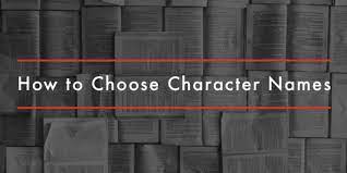 Generate character names and check availability. How To Choose Character Names Ny Book Editors