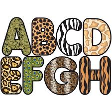 You can save your designs and come back to edit later as many times as you need. Jungle Cliparts Letters Cliparts Zone