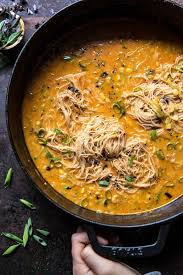 Saucy Coconut Curry With Rice Noodles And Garden Vegetables Half Baked Harvest Rezept Essensrezepte Gesunde Rezepte Asiatische Rezepte