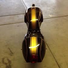 Black And Gold Motorcycle Paint Jobs Shared From Caferacer Jb On Instagram Http Ift Tt 1ygmjt5 Please Leave Credits Intact Cafe Racer Cafe Paint Job