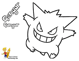Keep your kids busy doing something fun and creative by printing out free coloring pages. Smooth Pokemon Coloring Book Page Gastly 92 To Seadra 117 Free