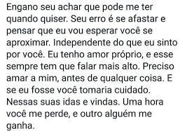 Uma pequena frase pode dizer o quanto você está apaixonado por alguém. Vem Meu Amor Frases Sentimentos Desabafo Amino