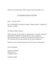 46 Authorization Letter Samples & Templates ᐅ Templatelab