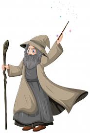 How to use a magic wand. Free Vector Old Wizard With Magic Wand Cartoon Style Isolated