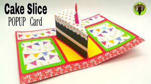 It was soggy, grainy, and tasted like someone had chewed it up already. Cake Slice Popup Card Unique Design Birthday Theme Diy Tutorial By Paper Folds 800 Youtube