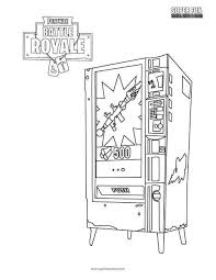 Fortnite Vendingmachine Coloring Page Mr Victus Coloring Fortnite Page Vendingmachine Vi Coloring Pages For Boys Cool Coloring Pages Coloring Pages