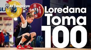 9 gold medals european championship, 3 gold medals and 1 silver medal world championship senior personal bests: Loredana Toma 63kg Romania 21 Y O 100kg Snatch 2017 European Weightlifting Championships Youtube