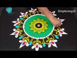 Latest Simple Margazhi Kolam Designs 2020 Freehand Rangoli Designs With Colours New Year Muggulu Y Colorful Rangoli Designs Rangoli Designs Kolam Designs