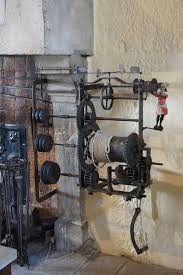 Systeme Automatique De Tournebroche A Contrepoids Dans La Cuisine Historique De L Hotel Dieu De Beaune France Outdoor Kitchen Primative Decor Fire Grill
