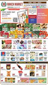 The marginal tax rates are found in the tax brackets determine what portion of your income go for taxes. 99 Ranch Market Weekly Ad Valid From 03 26 2021 To 04 01 2021 Mallscenters
